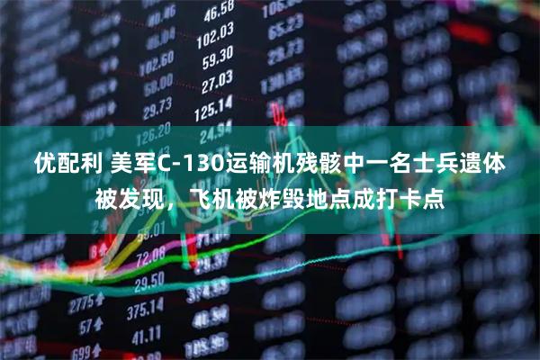 优配利 美军C-130运输机残骸中一名士兵遗体被发现，飞机被炸毁地点成打卡点